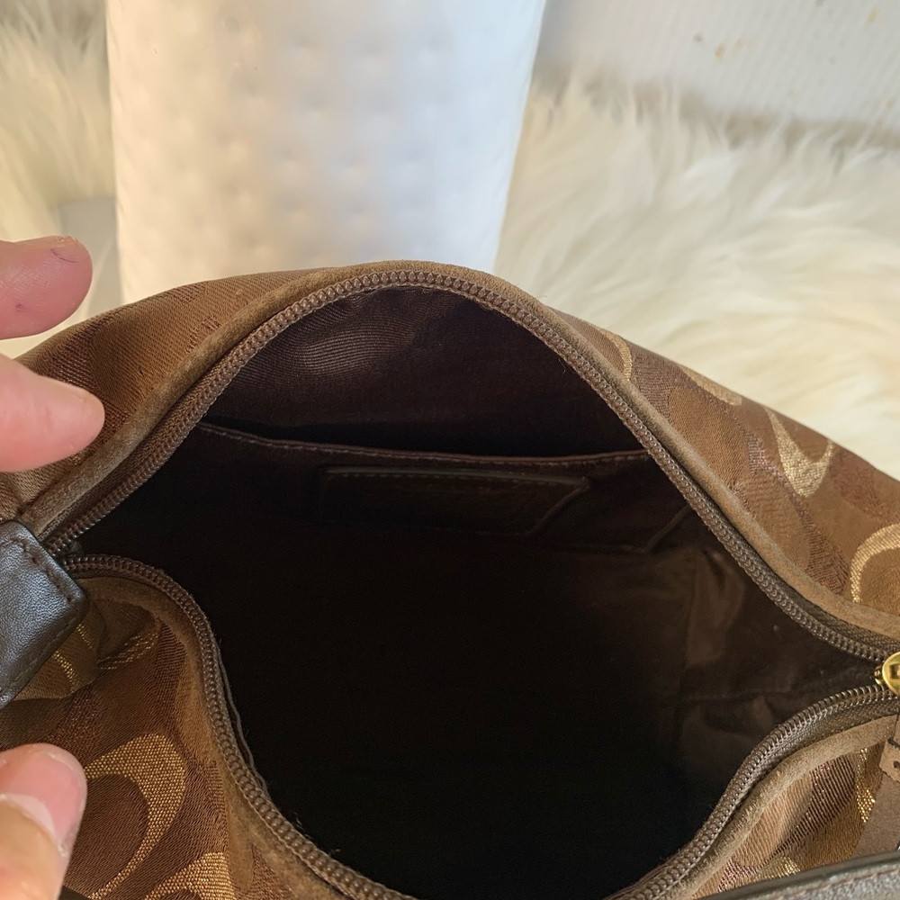 Vintage LMT EDITION Coach Signature Mini  Shoulder Bag & Keychain Card Holder - Picture 9 of 15